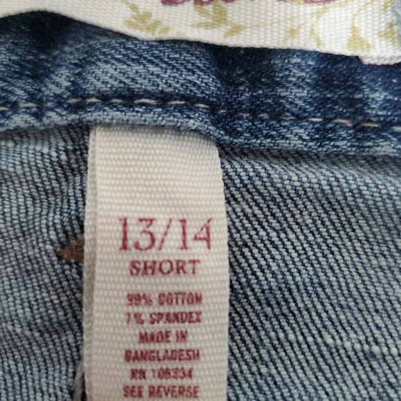 Vintage Aeropostale Hailey Skinny Flare Jeans Low Rise Size 13/14 Short - Picture 9 of 9